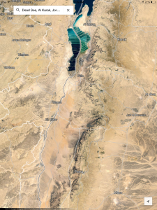 The Arabah (from Google Earth) 