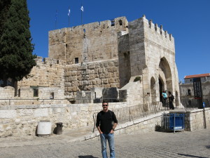 The Tower of David in Jerusalem   - believed to be the location where Jesus stood trial before Herod (Antipas)