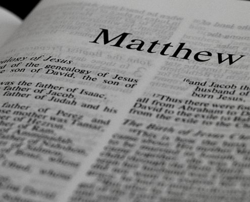 Matthew Gospel New Testament