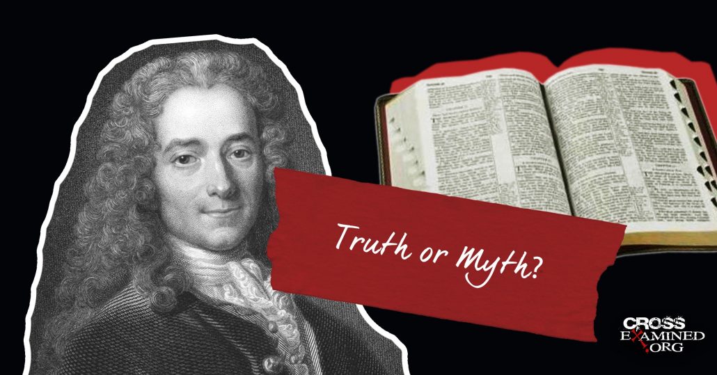 Voltaire’s Prediction, Home, and the Bible Society: Truth or Myth? Further Evidence of Verification